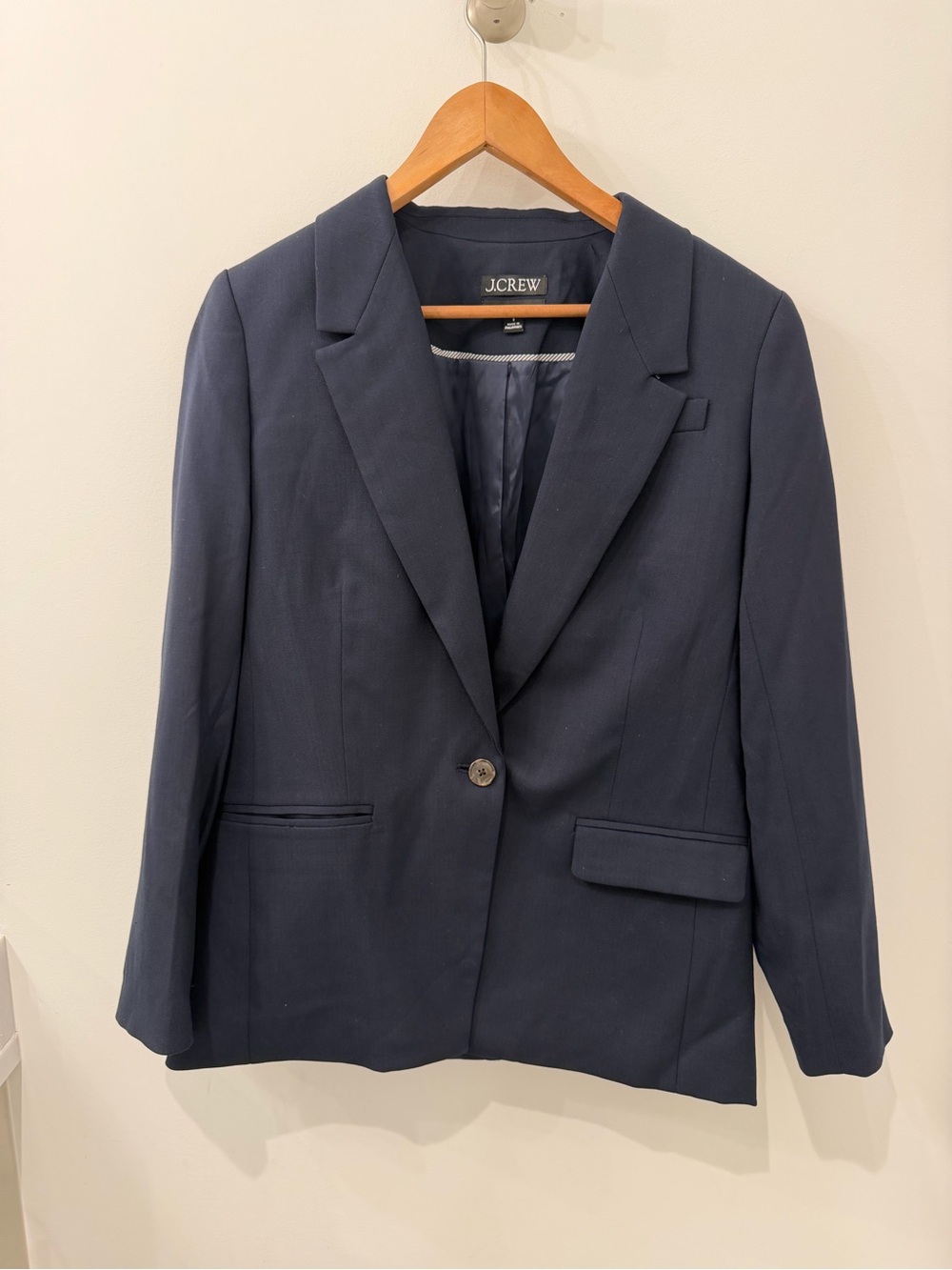 NWOT Women’s J.Crew Navy Willa Blazer
